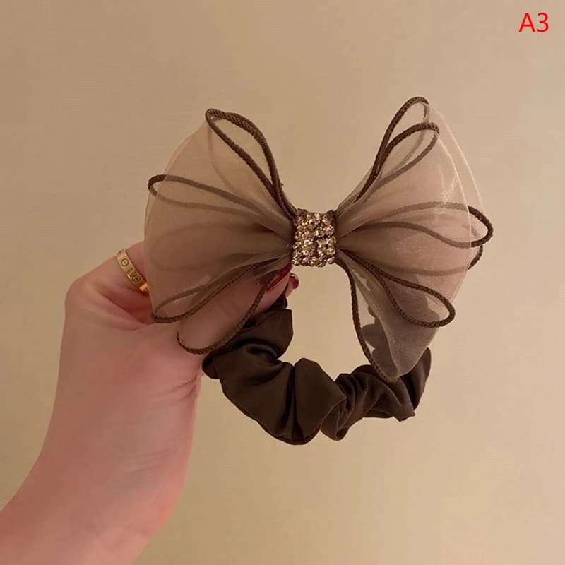 Nouveaux accessoires pour cheveux : Élastiques, attaches, chouchous en maille, bandeaux et coiffes p