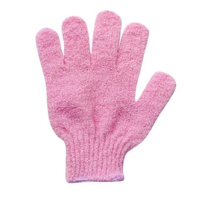 Gants de bain élastiques à cinq doigts pour enfants, serviette de douche domestique, gIslande, lavag