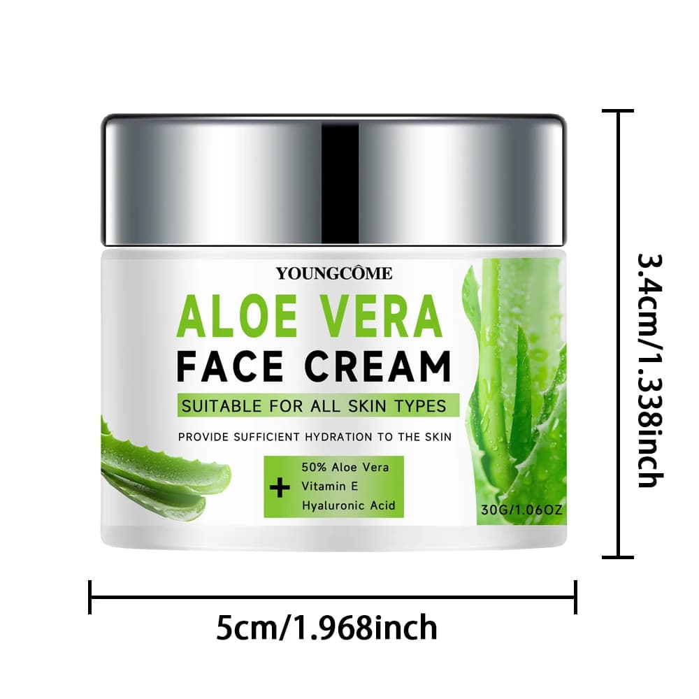 Aloe Vera hydratant visage Anti-rides vieillissement fouetté soin de la peau hydratant rétrécit les