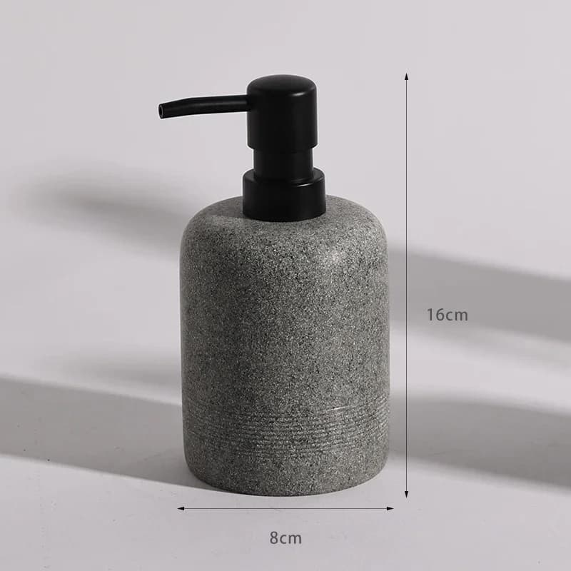 Bouteille de remerciement en grès High Beauty, HOCreative Regina, Distributeur de shampoing, Bouteil