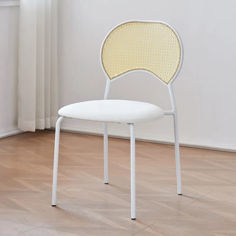 Chaises de salle à manger bleues design, rustiques et modernes, style nordique, pour cuisine, salon