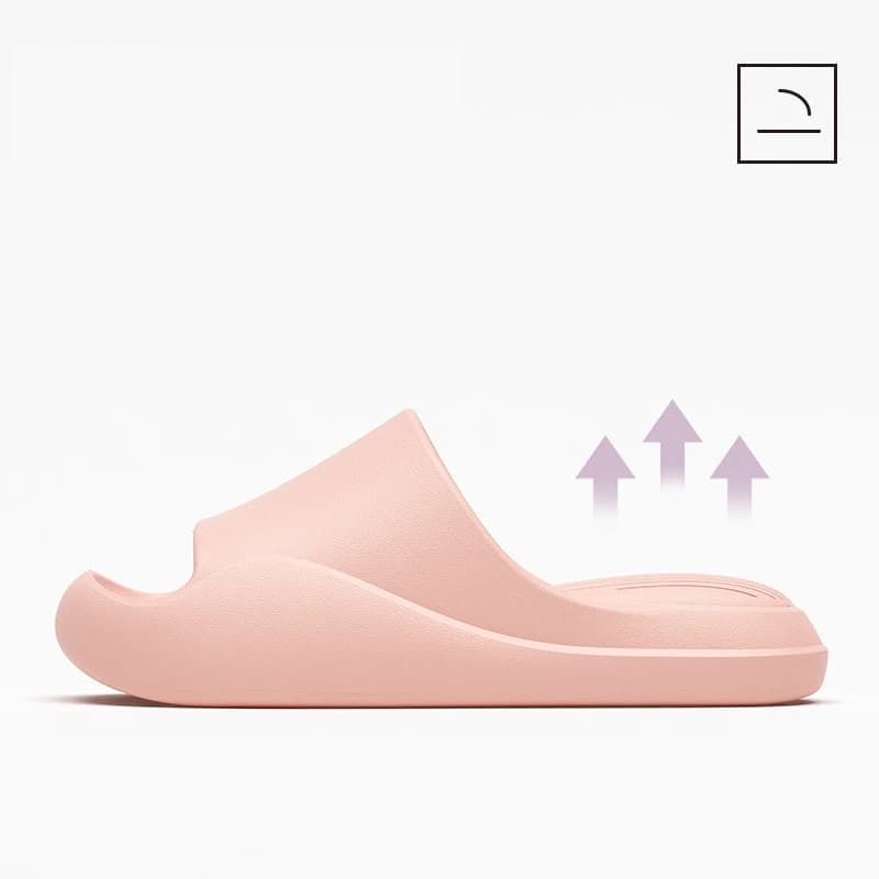 Sandales d'été pour femmes – Pantoufles à plateforme antidérapantes respirantes, diapositives de bai