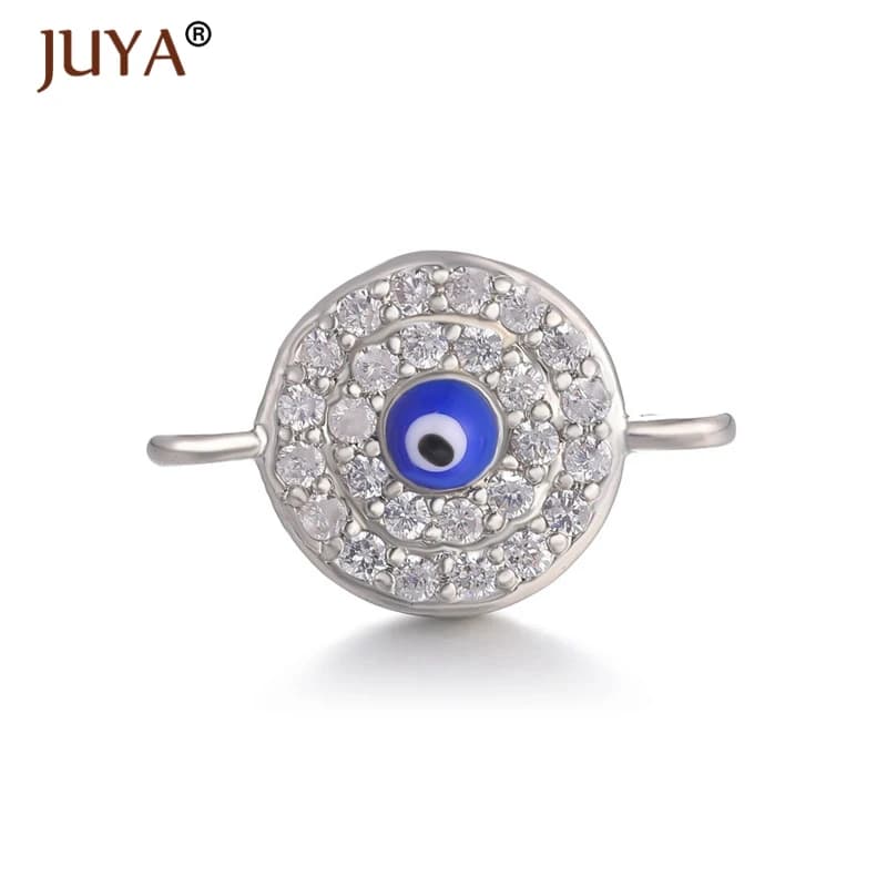 JUYA-Bijoux du Mauvais Œil, Fournitures de Direction, Breloques Grecs/Turques, Connecteurs de Bracel