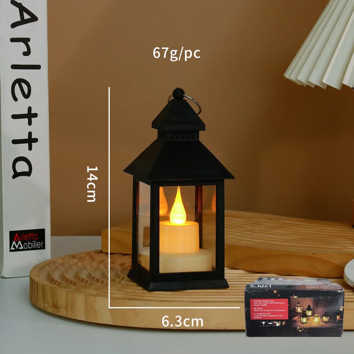 Lampes à bougie LED portables Camping cheval tente lanternes extérieur jardin bureau atmosphère de v