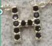 DOREMI 9mm cristal lettre bulle pierre de naissance Zircon collier Ins mode Style personnalisé lettr
