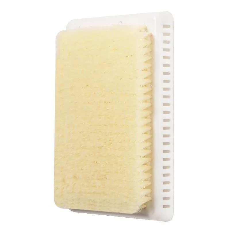 Brosse de douche murale pour le dos, brosse corporelle exfoliante, brosse à dos auto-nettoyante, acc