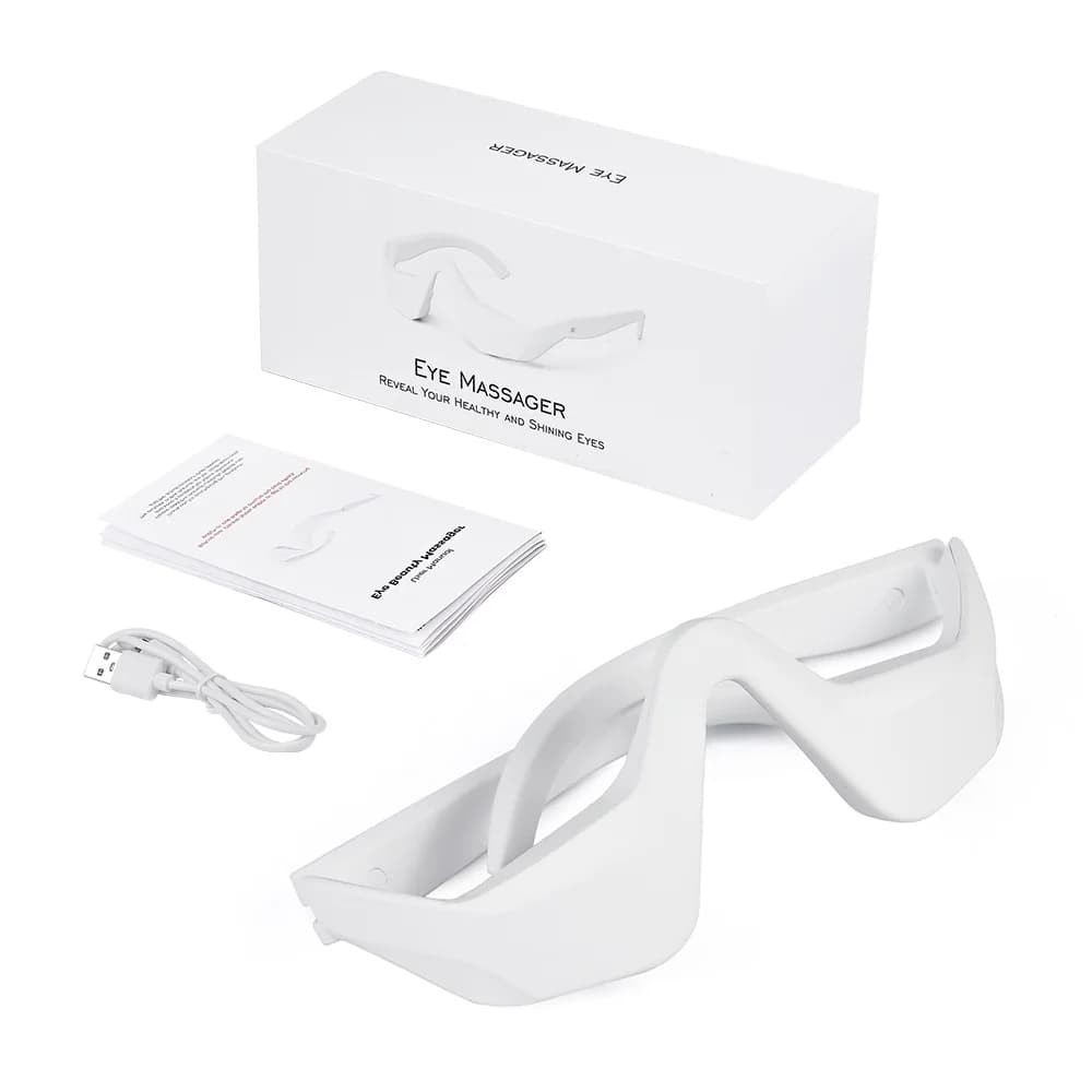 Masseur oculaire 3D, masseur relaxant pour les yeux, soulagement de la fatigue, atténuation des cern