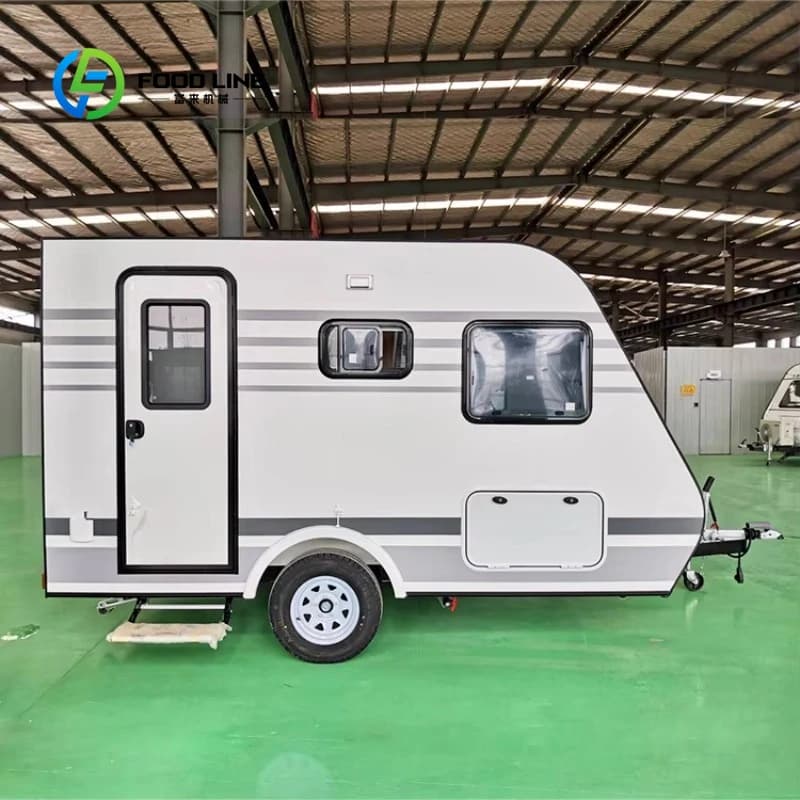Nouvelle Conception Personnalisée de Remorque de Camping-Car Économique pour le Camping en Plein Air
