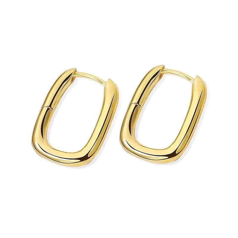Boucles d'oreilles en argent Sterling 925 authentiques pour femmes, bijoux tendance, Vintage, minima