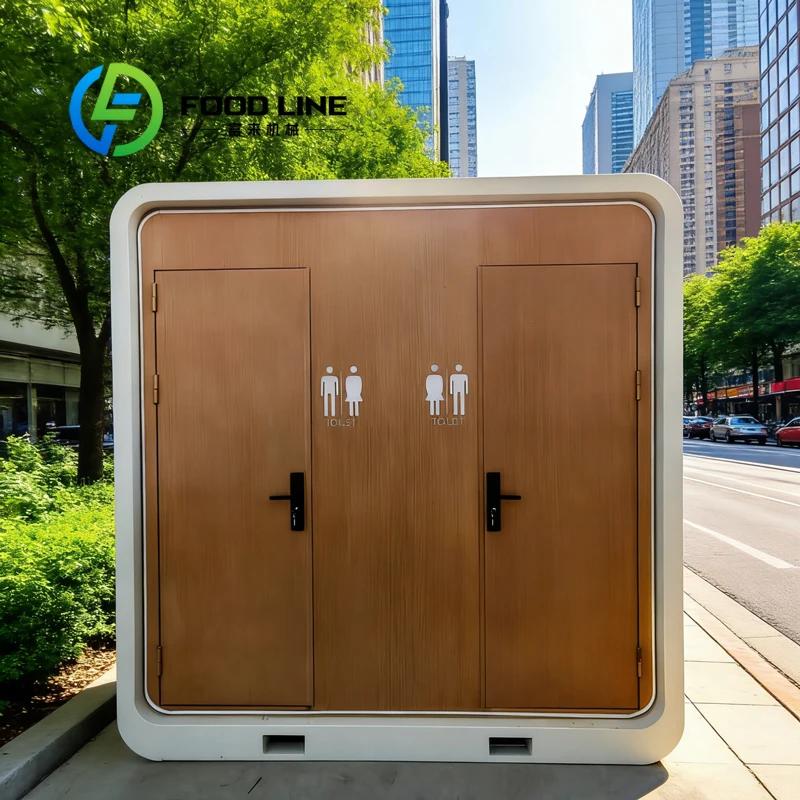 WC public portable pas cher avec douche pour extérieur et chambre à coucher – Salle de bain portable