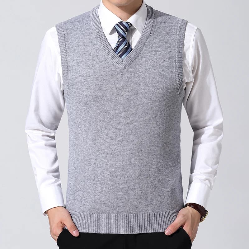 Pull décontracté pour hommes, gilet chaud et confortable, vêtements d'extérieur à la mode automne-hi