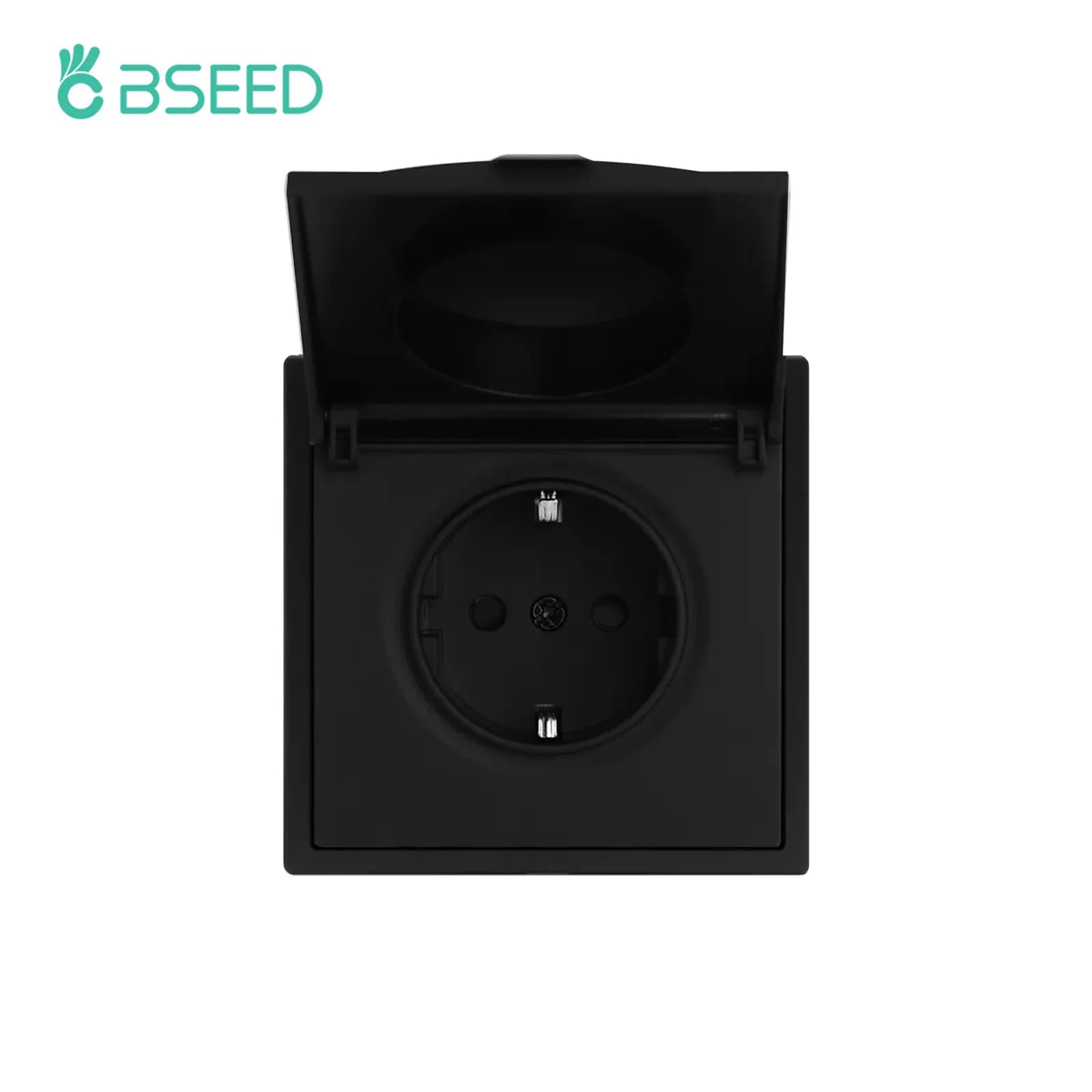 BSEED prise électrique murale Standard ue avec couvercle 16A prises de courant de salle de bains pri