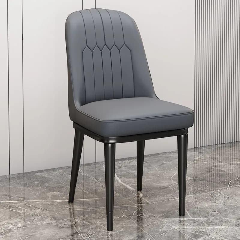 Chaises de salle à manger rembourrées tendance, chaise d'appoint Art Déco pour salon, chaise de desi