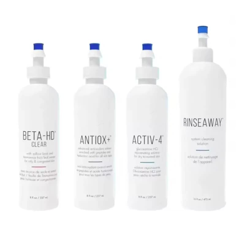 Ensemble complet de soins Hydro pour la peau, sérum rehausseur pour le visage, pour Machine faciale