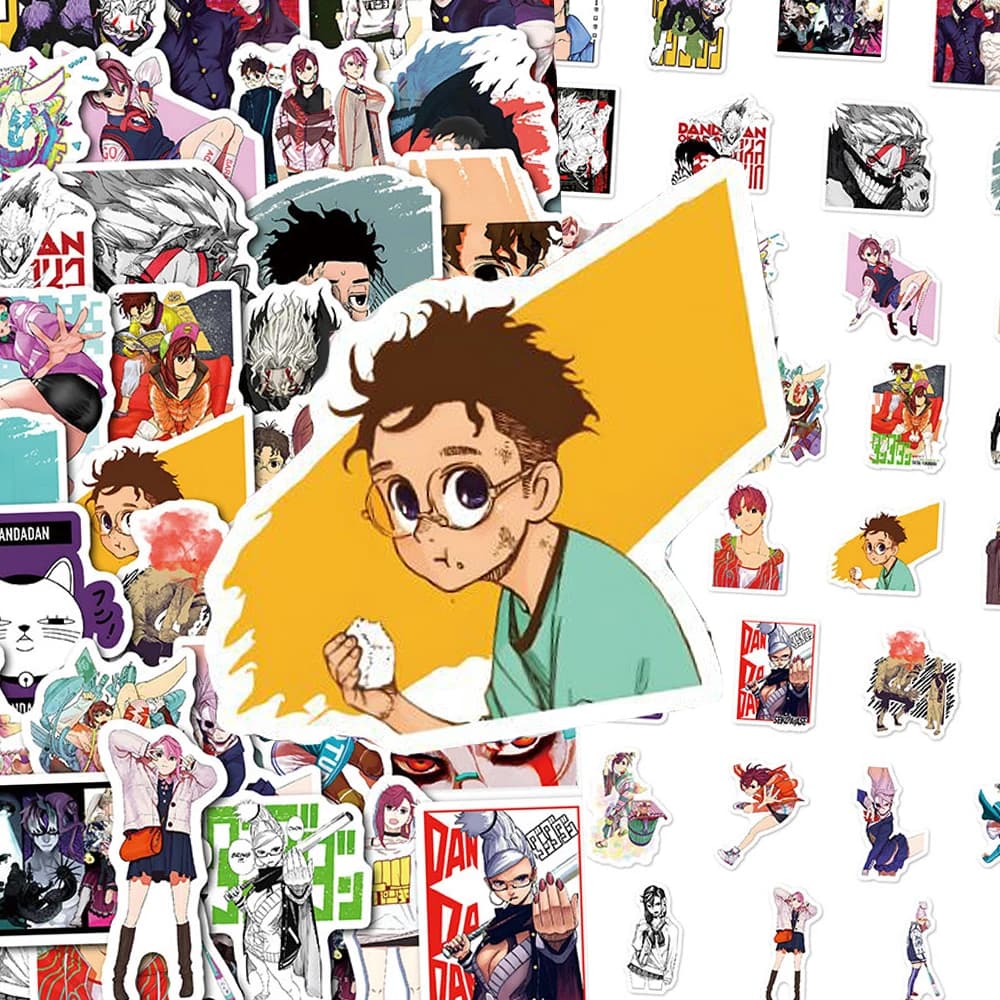 Autocollants d'anime japonais DANDADAN, 10/30/50 pièces, Momo Ayase Okarun, autocollants de dessin a