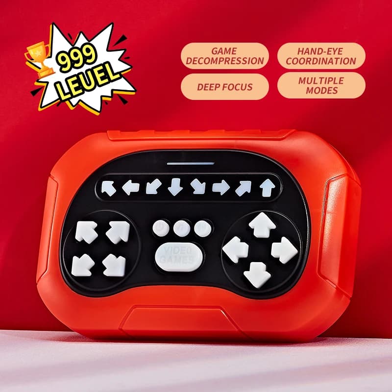 Jeu de poussée rapide du rythme musical rapide - Jeu portable de danse des doigts pour la coordinati