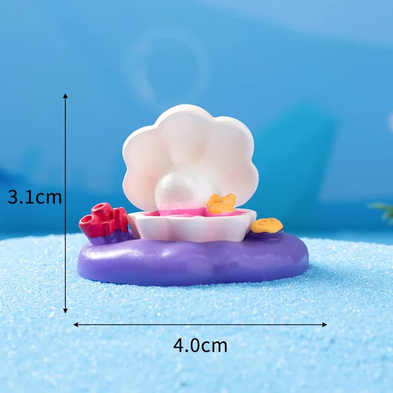 Décoration d'aquarium de maison d'océan, figurine Miniature artisanale en Pvc, minuscule pour bonsaï