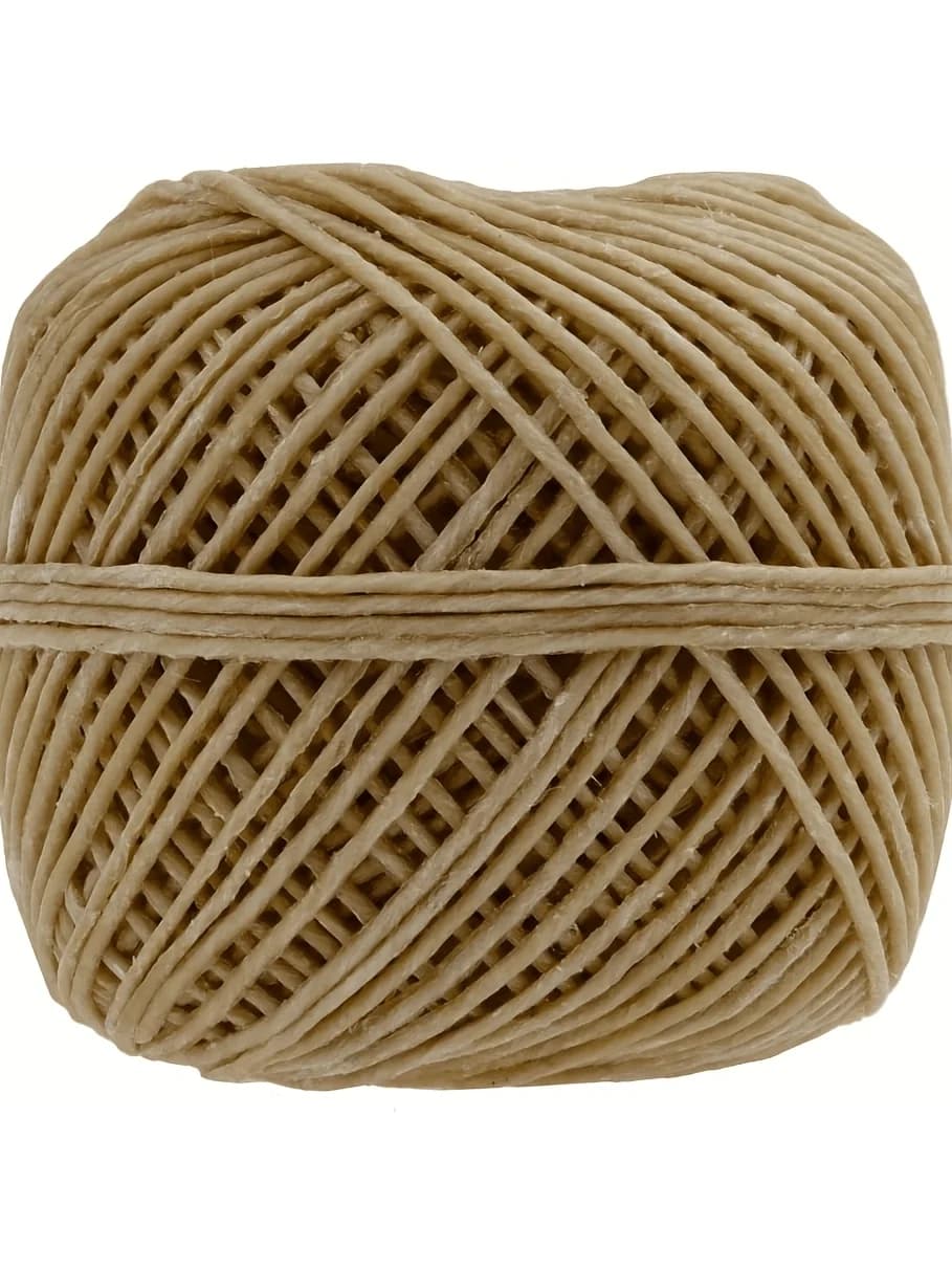 Mèche de chanvre 100% biologique, mèche de chanvre enduite de bonne cire d'abeille naturelle pour br