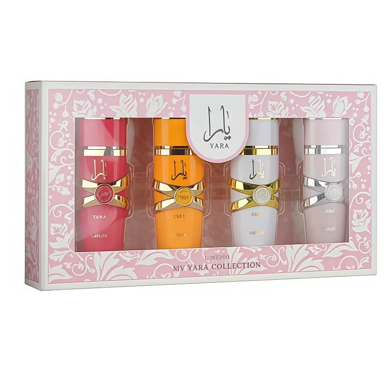 Ensemble de parfums YARA - Coffret cadeau de vaporisateur pour le corps - Parfum frais pour hommes e