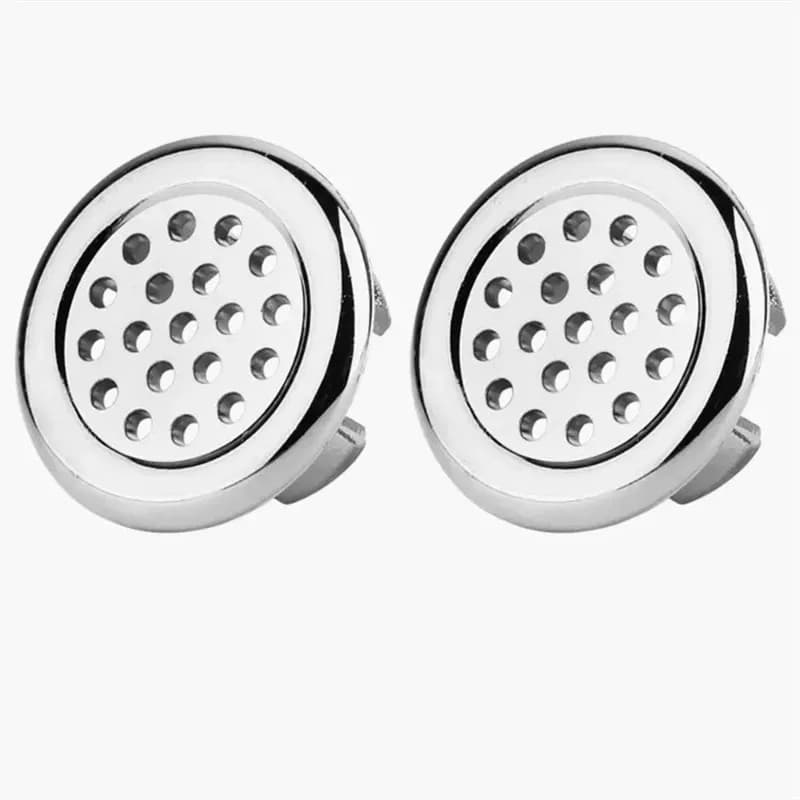 Couvercle de trou d'évier de salle de bains, revêtement d'habillage de lavabo, anneau de débordement