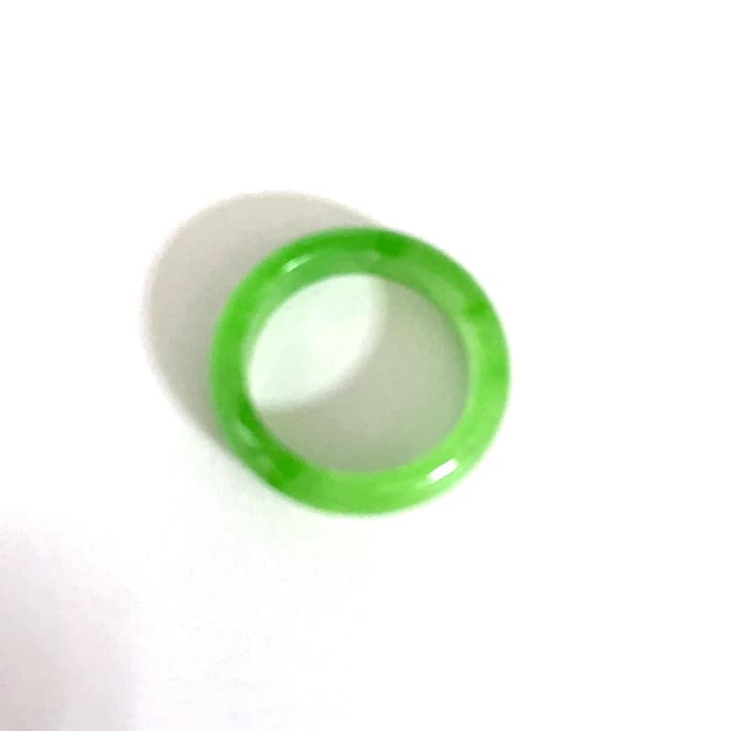Bague en Émeraude Verte Sèche Naturelle pour Homme et Femme, Bijoux Élégants, Breloque pour Couples,