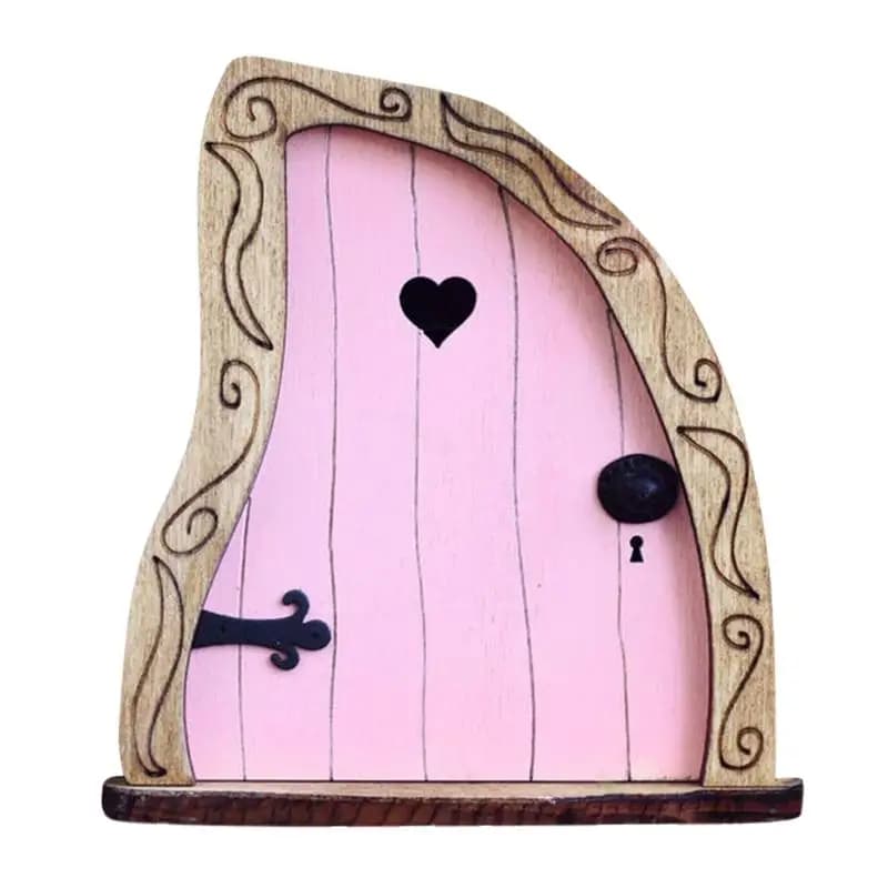1PC Porte de Fée Elfique Miniature pour Jardin, Décoration de Maison, Portes d'Arbre, Art de Jardin 