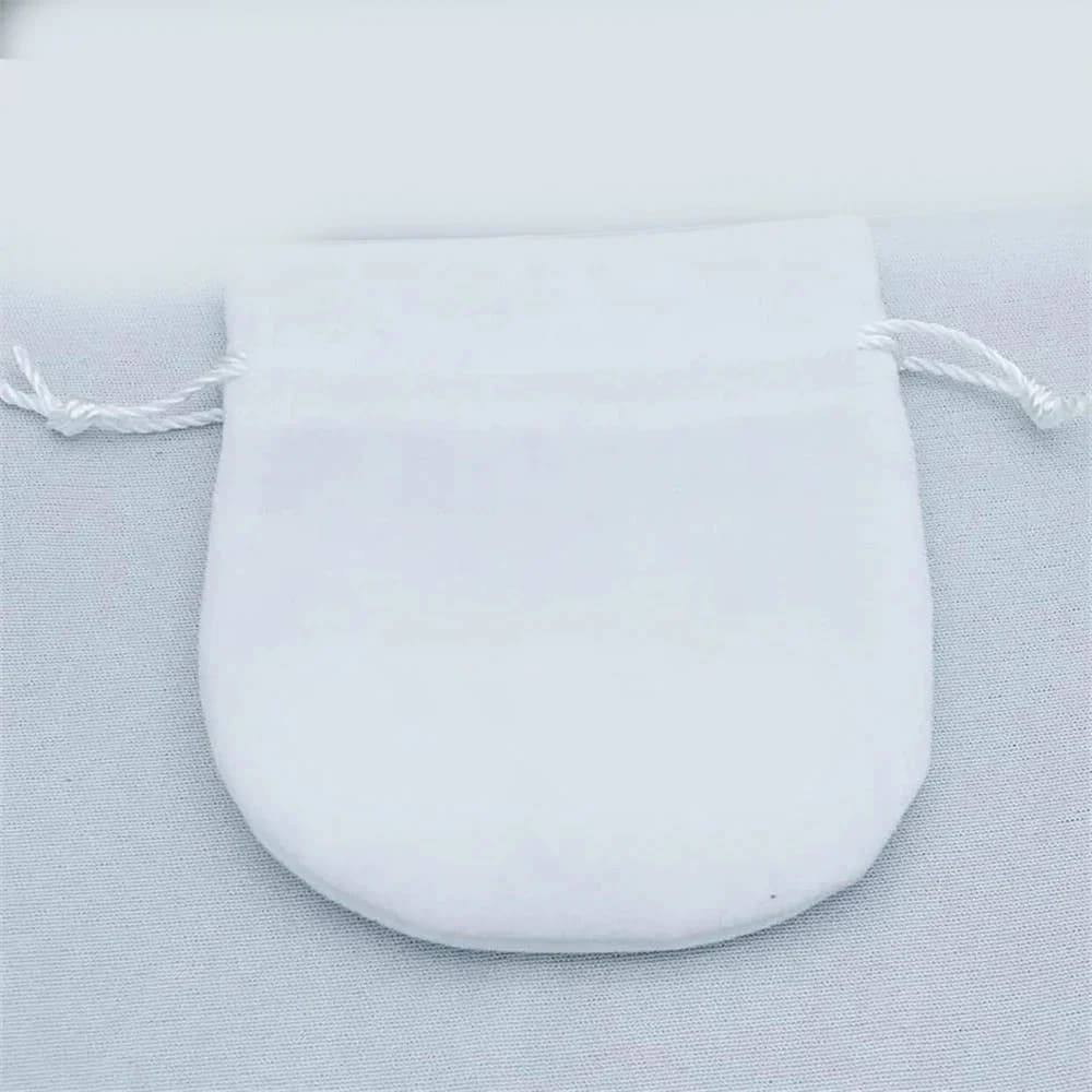 Sac en velours flanelle pour bracelet à breloques Fit Pando, bijoux pour femmes, cadeau d'anniversai