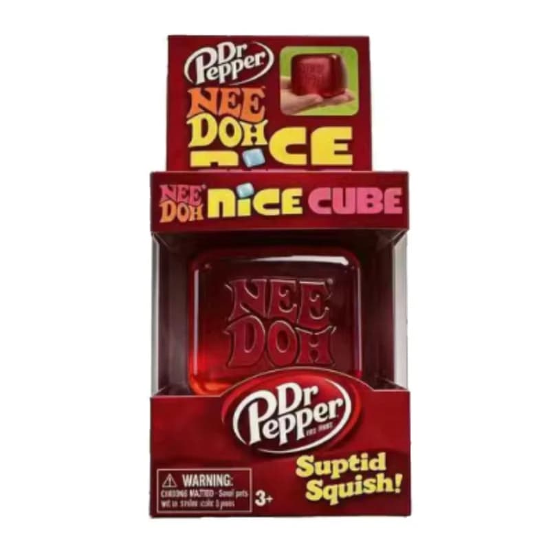 Nee Schylling doh Nice Cube Sensory Nice Sicle, un cube anti-stress qui écrase les objets, soulage l