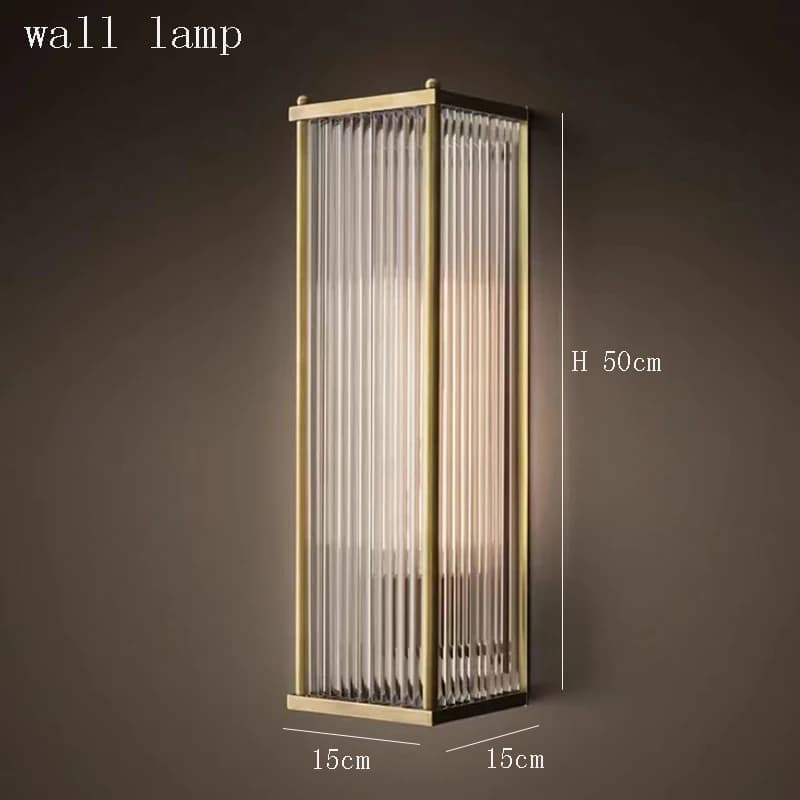 Lustre nordique de style Art déco avec abat-jour entièrement en laiton et verre pour salle à manger,