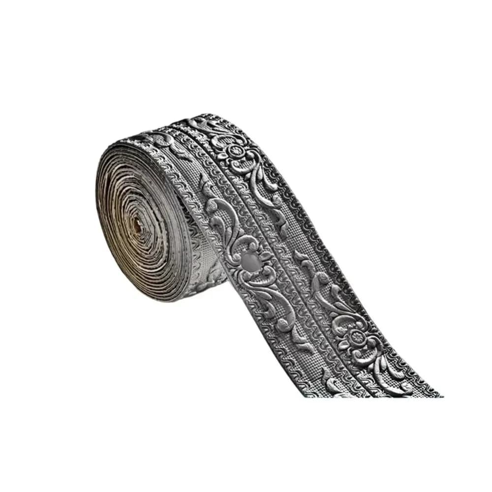 Bande décorative de plafond de 2,3 mètres/rouleau, autocollante, imperméable, autocollant mural en m