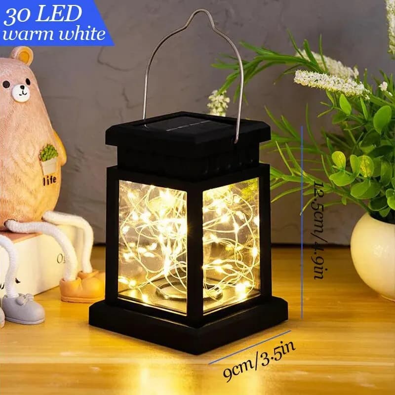 Lanternes solaires à LED pour extérieur, panneau de sol, bougie Terraza, extérieur, intérieur, balco