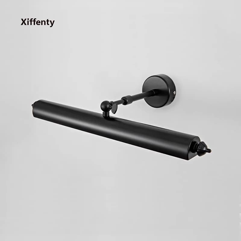 Lampe de bibliothèque à miroir de style américain, éclairage simple pour armoire de salle de bain, l