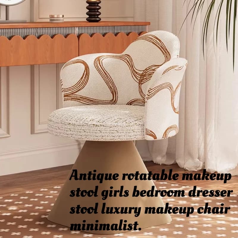 Fauteuil pivotant de maquillage