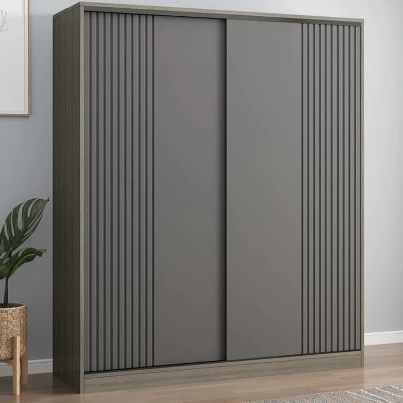Armoire de chambre à coucher avec système de rangement coulissant