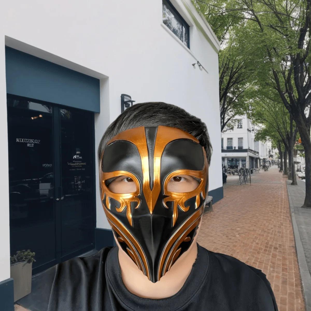 Masque de noël pour Halloween