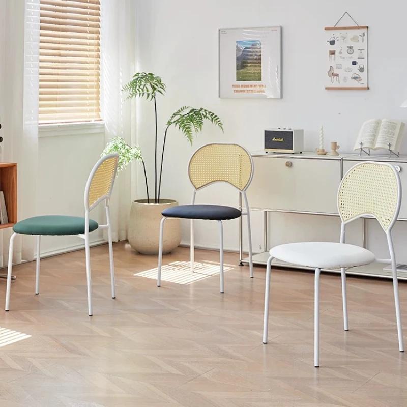Chaises de salle à manger bleues design