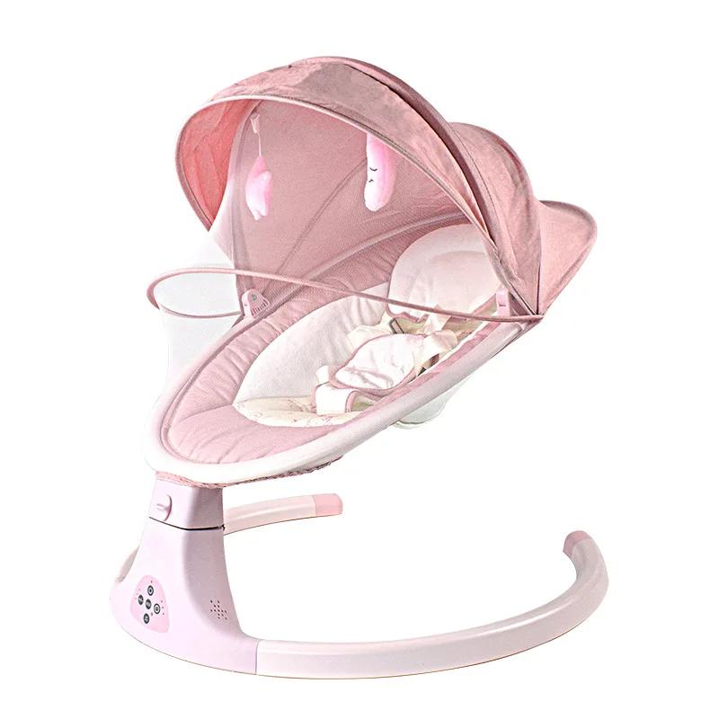 Chaise à bascule électrique USB pour bébé