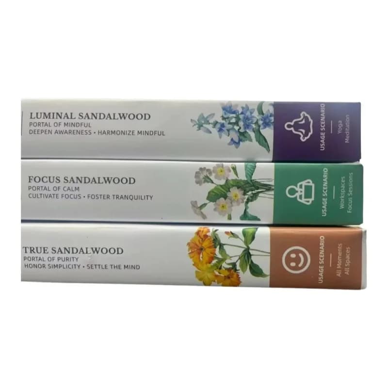 6 parfums d'humeur de qualité (mise au point/yoga/célébration/maison/matin/pureté) | Cadeaux d'aromathérapie longue durée