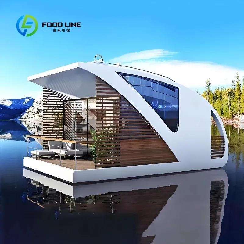 Maison flottante de luxe personnalisée