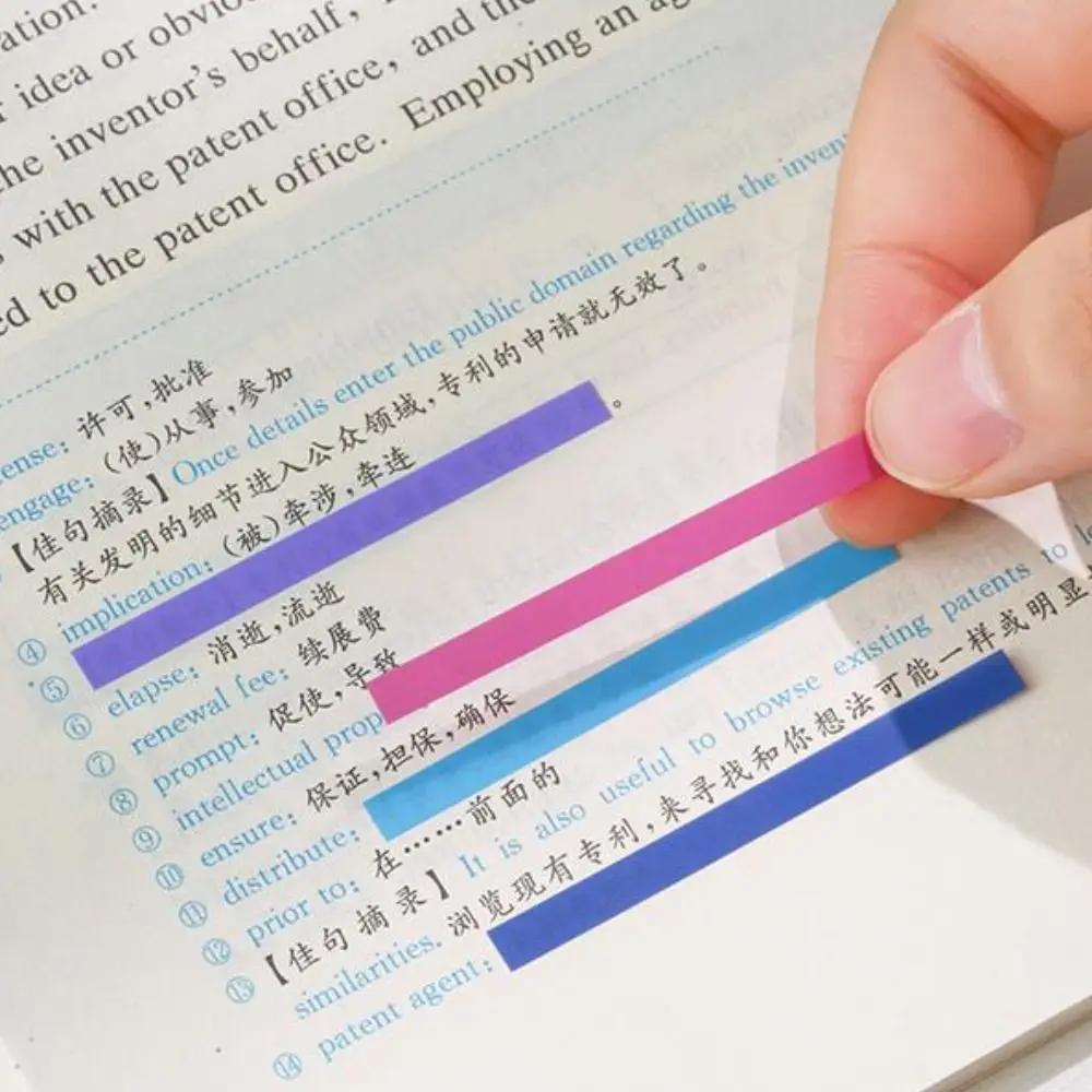 Couleur Kawaii étudiant bricolage décoration papeterie Notes autocollantes étiquette signet Index autocollants posté