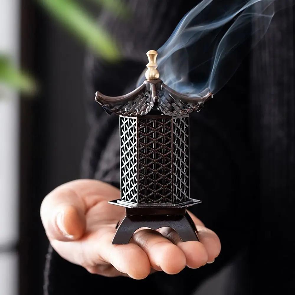 Nouveau brûleur d'encens de Style chinois en alliage de Zinc, aromathérapie verticale d'intérieur, accessoires de bon symbolisme, cadeaux de combustion d'encens