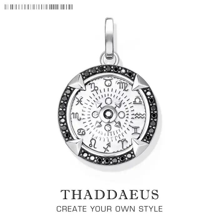 Pendentif talisman éléments de la nature noir, bijoux fins, accessoires en argent Sterling 925, cade