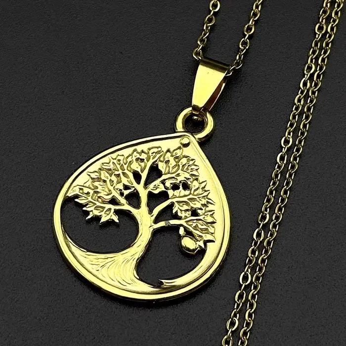 Collier pendentif arbre de vie pour femmes et hommes