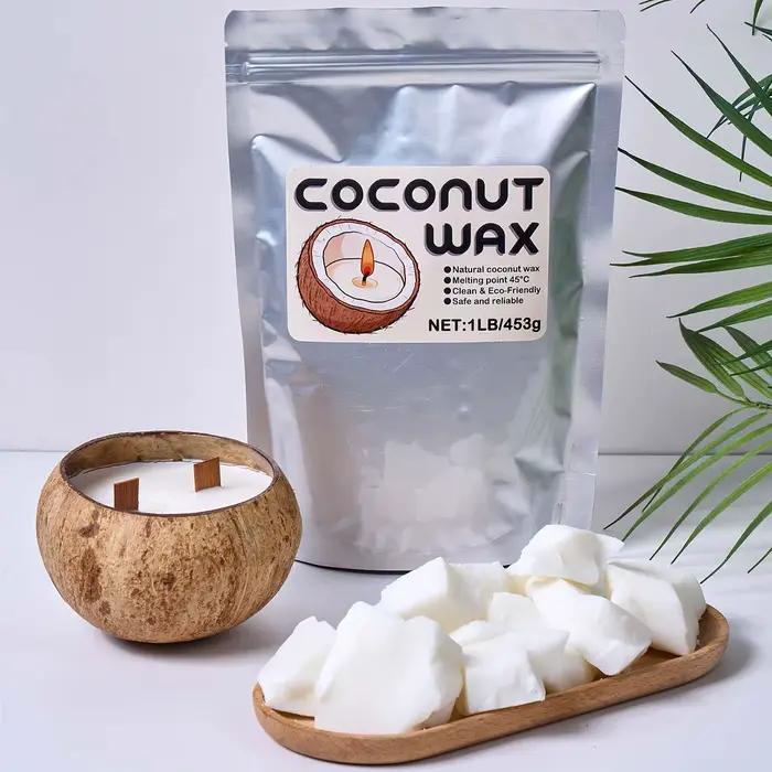 Cire de coco blanche 1LB