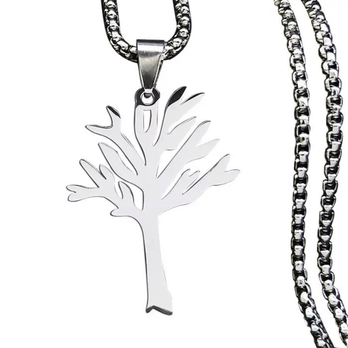Collier pendentif arbre de vie pour femmes et hommes