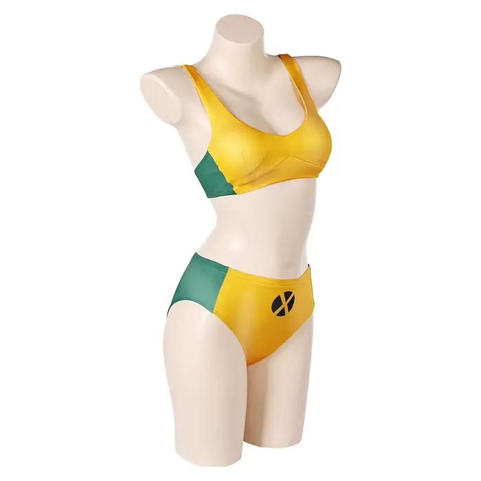 Fantaisie Rogue Cosplay femmes maillot de bain 2025 film XXMan Costume pour adulte femme fantaisie maillots de bain déguisement Halloween carnaval Costume