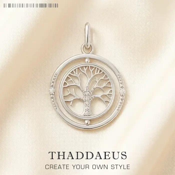 Pendentif arbre de vie en argent Sterling 925