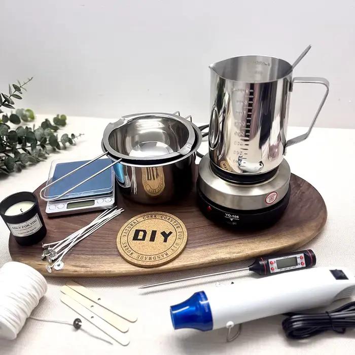 Ensemble d'outils de matériaux de fabrication de bougies parfumées