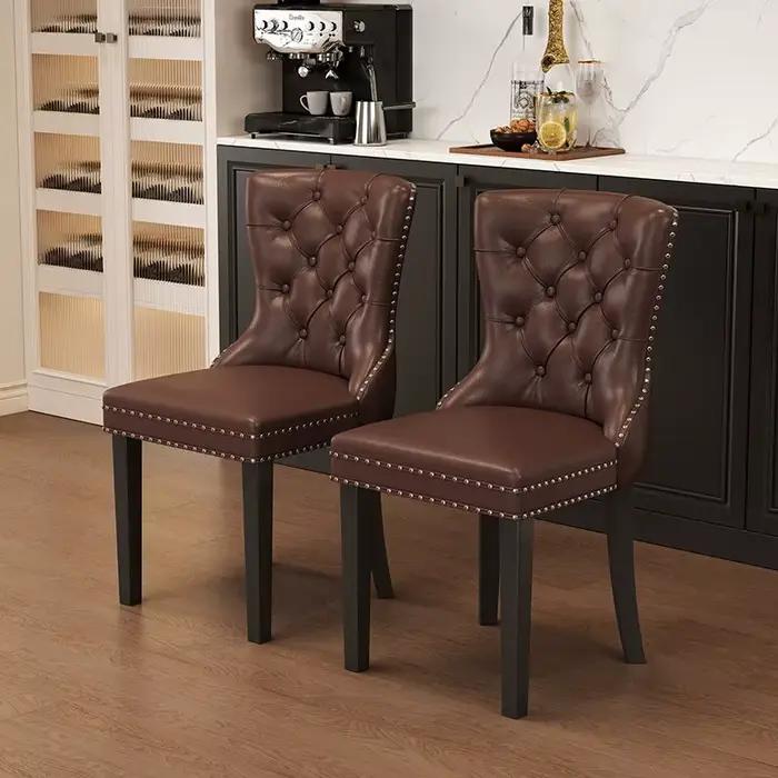 Chaises de salle à manger modernes pour adultes, chaise d'appoint unique et ludique pour cuisine, mobilier de salle à manger minimaliste esthétique pour salle d'attente
