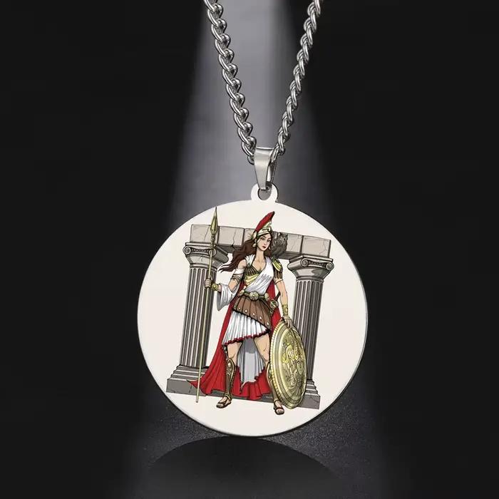 Dawapara – collier Athéna de la mythologie grecque antique